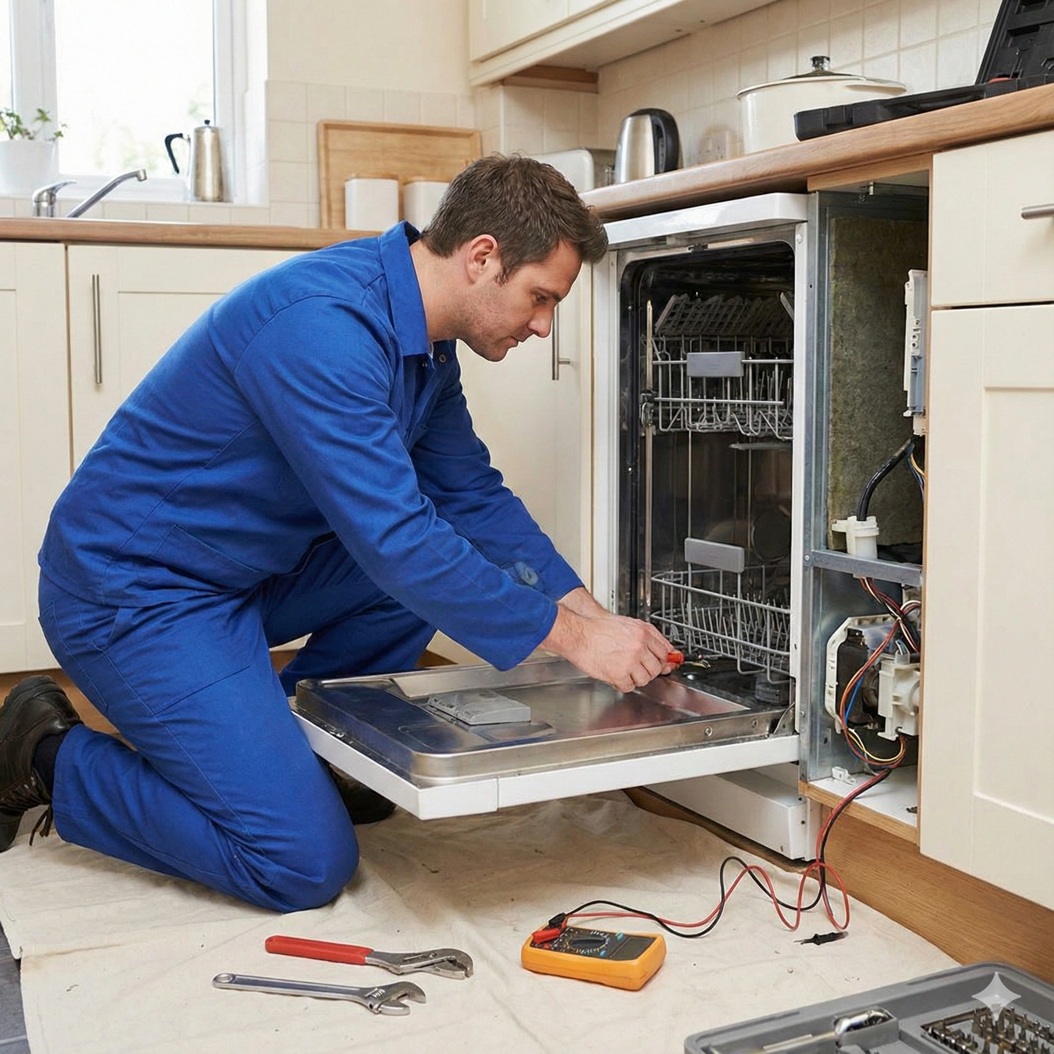 FIXNOW APPLIANCES technician at work