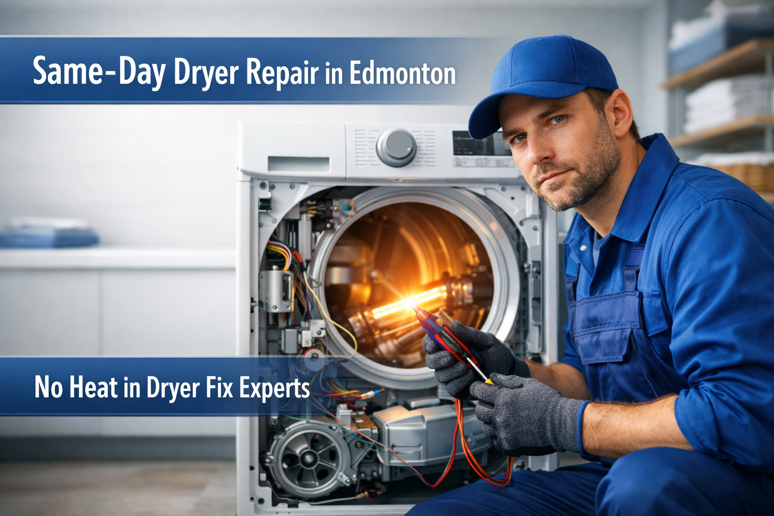 No Heat in Dryer? Get Fast & Reliable Same-Day Dryer Repair in Edmonton